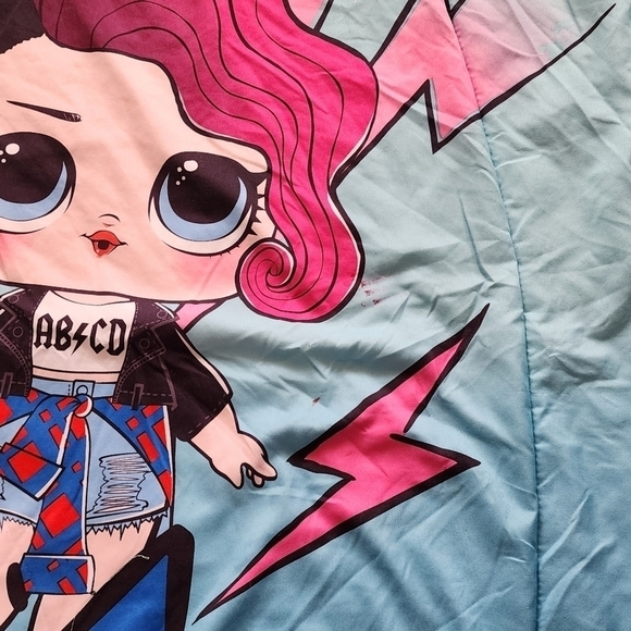 Lol surprise Born Rockers multicolor twin / full Comforter Set - Picture 7 of 8